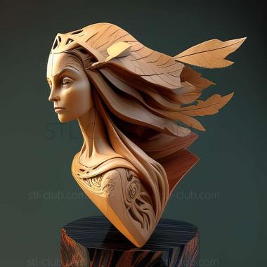 3D model Palomena (STL)